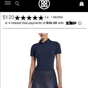 G/FORE featherweight Baja golf polo